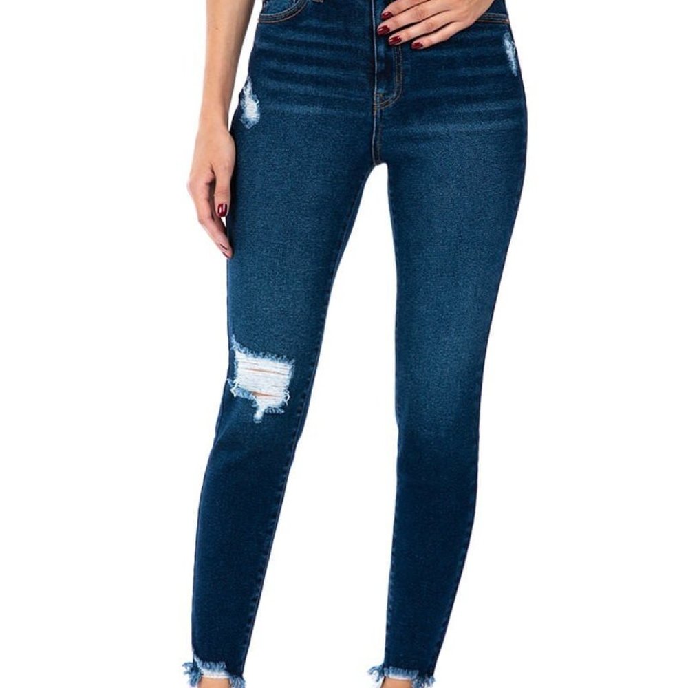 KanCan High Rise Dark Skinny